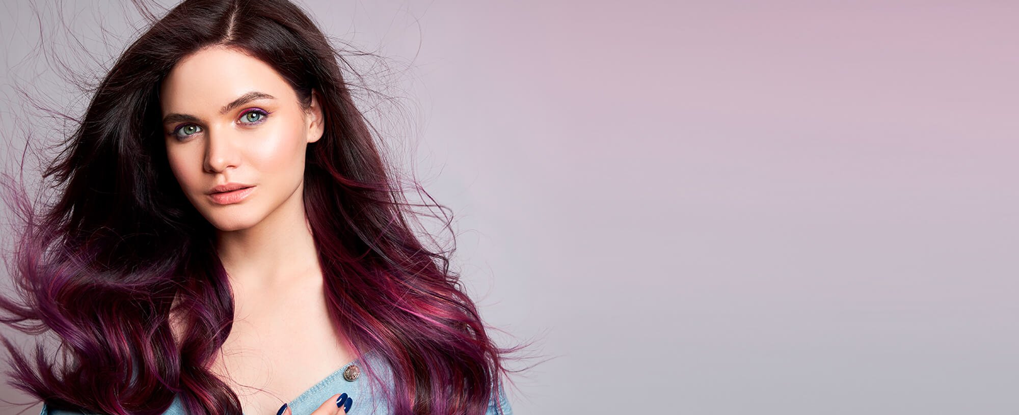 CAPELLI VIOLA SCURO COME FARLI IN CASA!