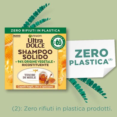 Bellezza Al Quadrato Banner Shampoo Solido Garnier
