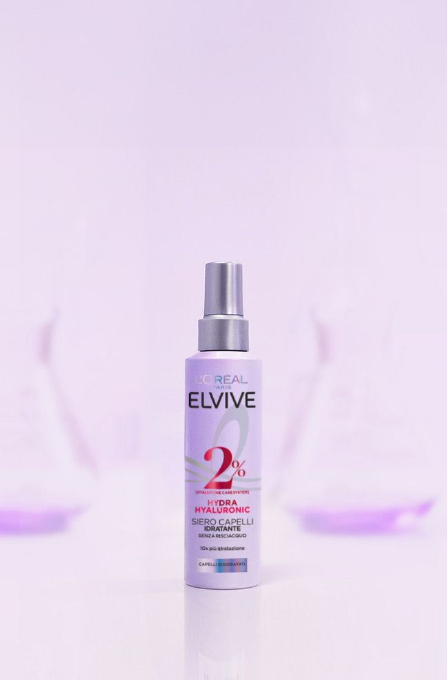 250865 HAIRCARE ELVIVE HYDRA HYALURONIC BANNER  Elvive Hyalu Serum V1 T1