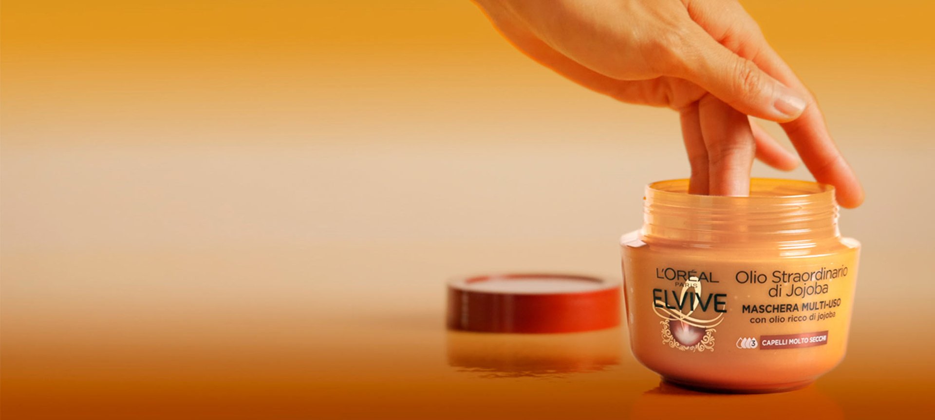 ELVIVE BANNER SITO OAP OLIO STRAORDINARIO MASCHERA