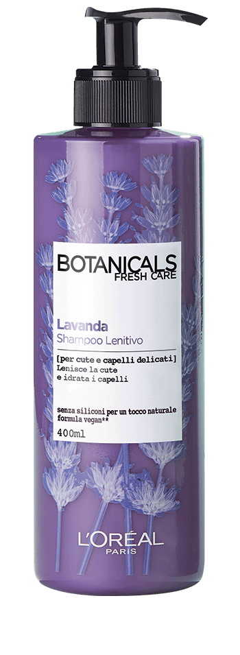 OAP HAIRCARE BOTANICALS LAVENDER SHAMPOO PACKSHOT FRONT
