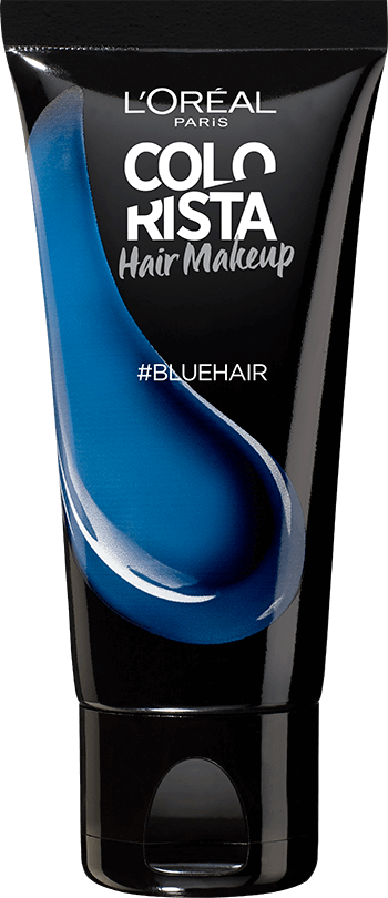 Packshot Colorazione capelli temporanea Colorista Hair Makeup Blue
