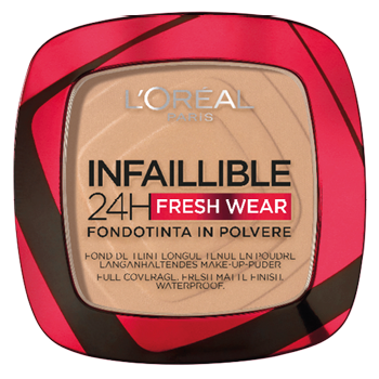 Infaillible 24h Powder Packshot 140 Golden Beige