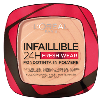 Infaillible 24h Powder Packshot 245 Golden Honey