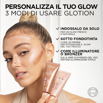 Lumi Glotion Model With Products