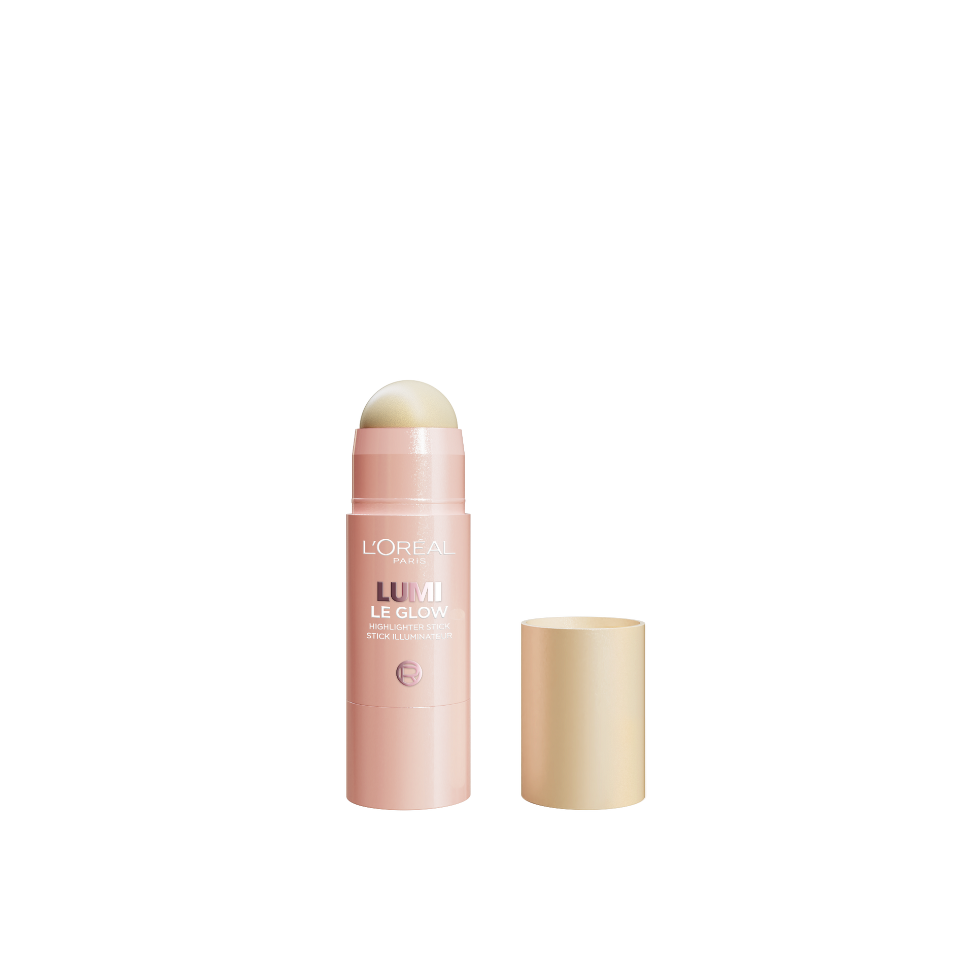 2024 OAP Makeup LUMI LeHighlighterStick 635 Glowy Golden Couture Opened Pack Back