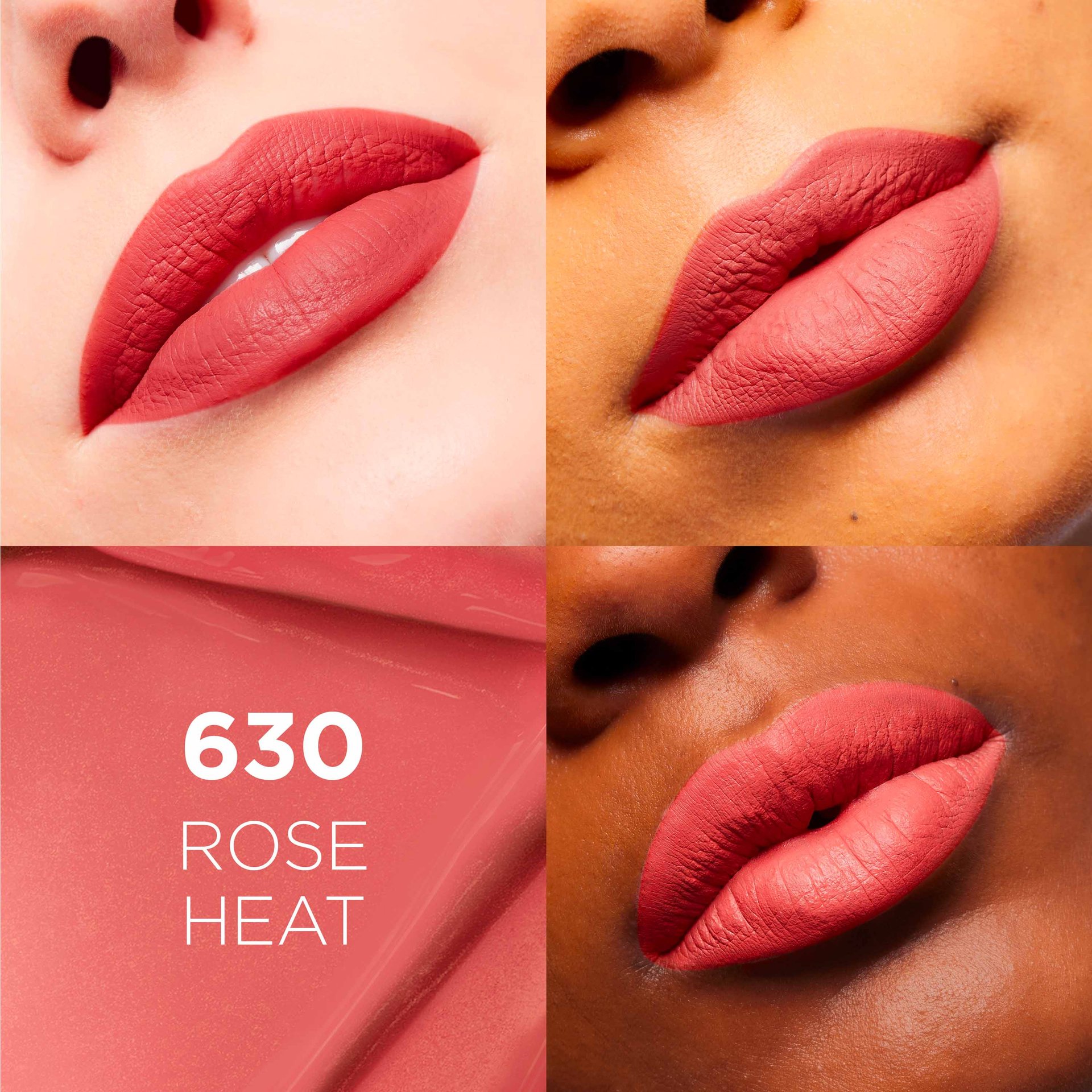 Infaillible Matte Resistance Rossetto Liquido 630 ROSE HEAT Product Hero Image