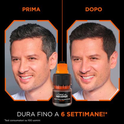 Colorazione One Twist Men Expert Prima Dopo 1