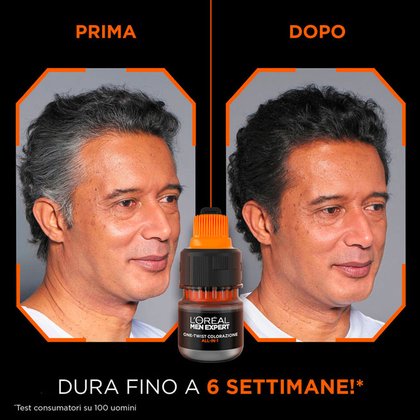 Colorazione One Twist Men Expert Prima Dopo 2