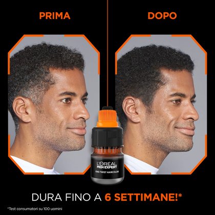 One Twist Prima Dopo 01 Nero Naturale