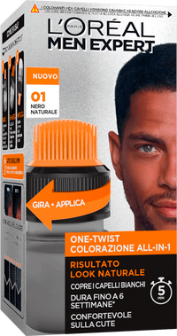 ONE TWIST MEN EXPERT NERO NATURALE