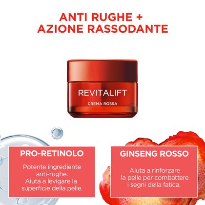 Crema rossa energizzante Revitalift Texture