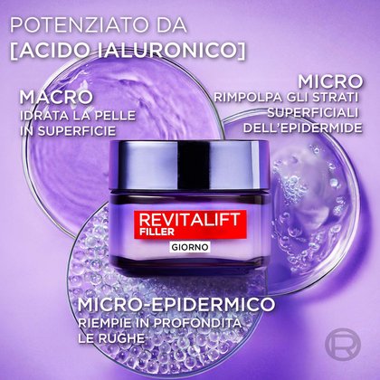 Revitalift Filler Giorno Acido Ialuronico Pack