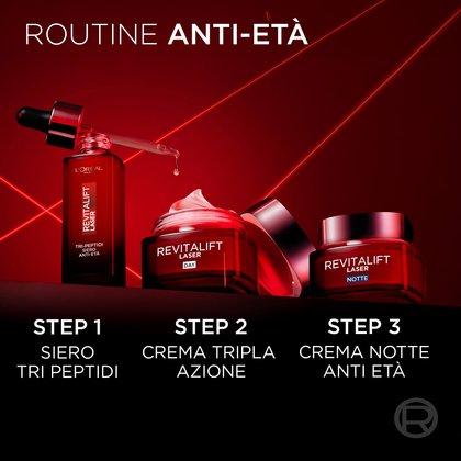 Crema-maschera anti-eta notte Revitalift Laser X3 Texture