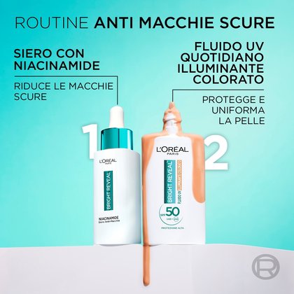 Fluido UV SPF50 Anti Macchie Colorato 50 Medium Pt07